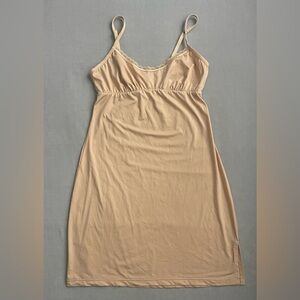 Cosabella Made in Italy Chemise Slip in Nude / Tan Small